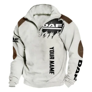DAF Trucks Gift For Truckers Exclusive Logo Tactical Quarter-Zip Sweatshirt BLT6225DAF