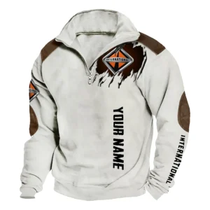 International Trucks Gift For Truckers Exclusive Logo Tactical Quarter-Zip Sweatshirt BLT6225IT