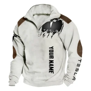 Tesla Semi Gift For Truckers Exclusive Logo Tactical Quarter-Zip Sweatshirt BLT6225TES