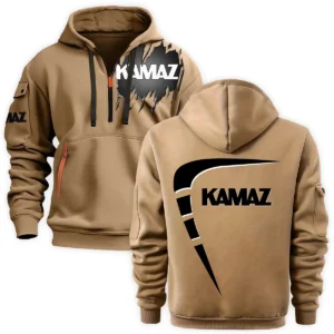 Kamaz Gift For Truckers Exclusive Logo Fashion Hoodie Half Zipper BLT5225KMZ