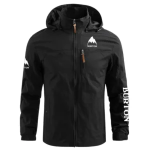 Burton Outdoor Clothing Brand Exclusive Logo Waterproof Outdoor Jacket BLBR91224A2BUR