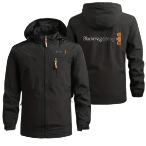 Blackmagic Design Photography Videography Exclusive Logo Waterproof Outdoor Jacket BLPV9924ABMDWOJ