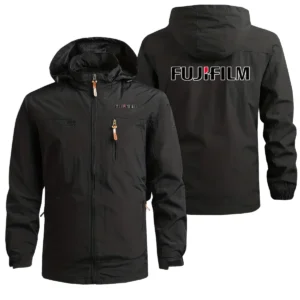 Fujifilm Photography Videography Exclusive Logo Waterproof Outdoor Jacket BLPV9924AFJFWOJ