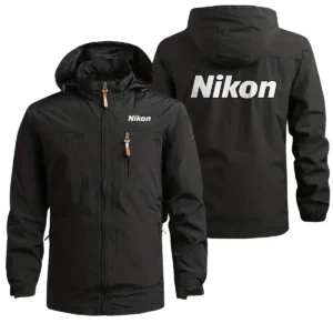 Nikon Photography Videography Exclusive Logo Waterproof Outdoor Jacket BLPV9924ANKWOJ