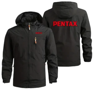 Pentax Photography Videography Exclusive Logo Waterproof Outdoor Jacket BLPV9924APTWOJ
