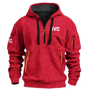 JVC Photography Videography Exclusive Logo Fashion Hoodie Half Zipper BLPT10225JVC