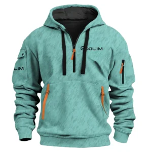Mamiya Photography Videography Exclusive Logo Fashion Hoodie Half Zipper BLPT10225MAM