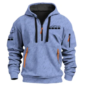 GoPro Photography Videography Exclusive Logo Fashion Hoodie Half Zipper BLPT10225GP