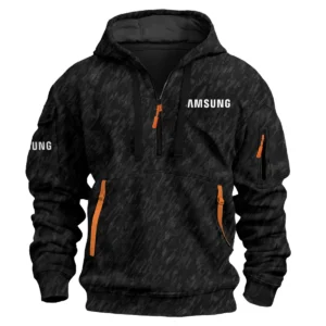 Samsung Photography Videography Exclusive Logo Fashion Hoodie Half Zipper BLPT10225SS