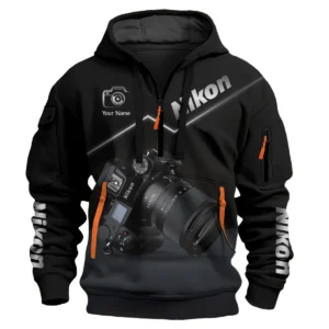 Nikon Special Release Hoodie Half Zip All Over Prints BLPT1225A1NK