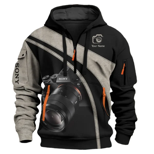 Sony Special Release Hoodie Half Zip All Over Prints BLPT1225A2SN