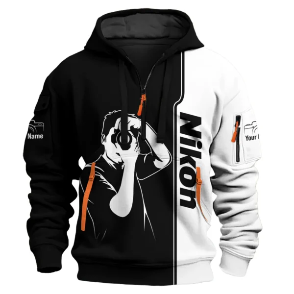 Nikon Special Release Hoodie Half Zip All Over Prints BLPT1225A9NK