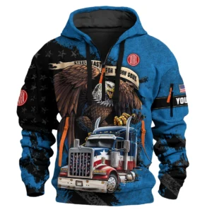 Tatra Trucks Gift For Truckers Exclusive Logo Hoodie Half Zip BLT11225A3TT3HZ