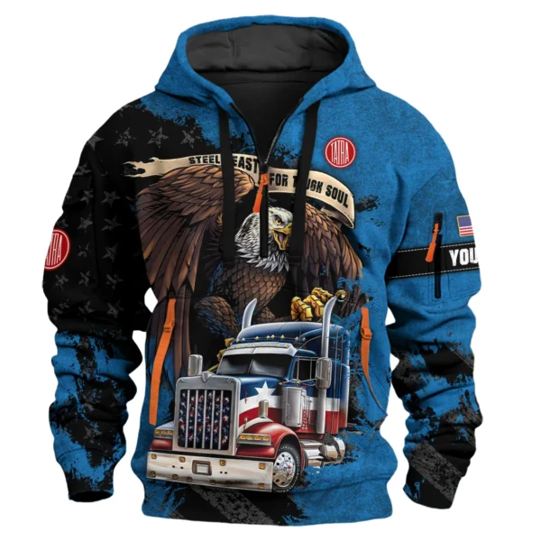 Tatra Trucks Gift For Truckers Exclusive Logo Hoodie Half Zip BLT11225A3TT3HZ