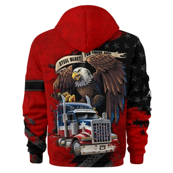 Autocar Trucks Gift For Truckers Exclusive Logo Hoodie Half Zip BLT11225A1ATC3HZ