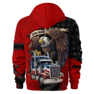 Nikola Gift For Truckers Exclusive Logo Hoodie Half Zip BLT11225A1NKL3HZ