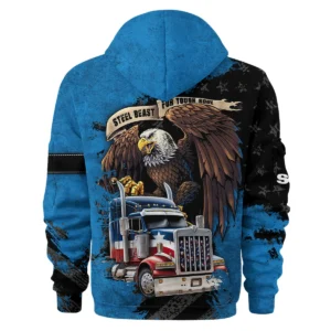 Scania Gift For Truckers Exclusive Logo Hoodie Half Zip BLT11225A3SCA3HZ