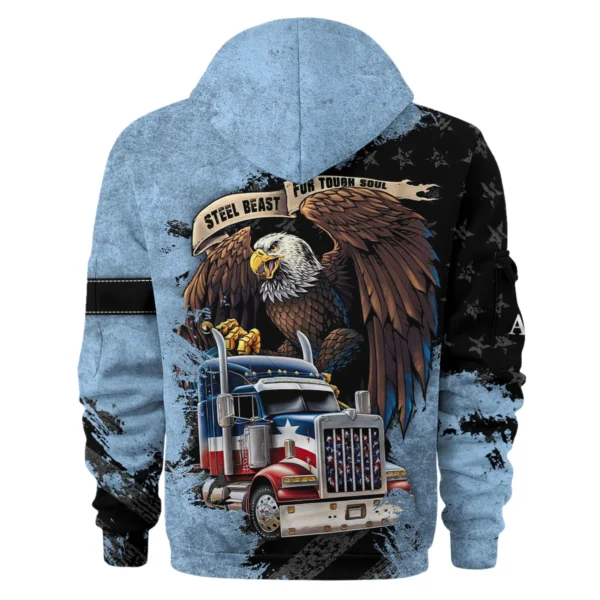 Autocar Trucks Gift For Truckers Exclusive Logo Hoodie Half Zip BLT11225A5ATC3HZ