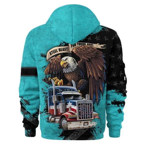 Iveco Gift For Truckers Exclusive Logo Hoodie Half Zip BLT11225A8IVC3HZ