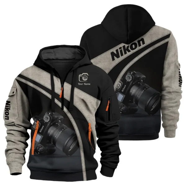 Nikon Special Release Hoodie Half Zip All Over Prints BLPT1225A2NK