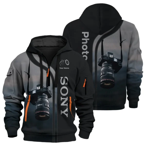 Sony Special Release Hoodie Half Zip All Over Prints BLPT1225A3SN