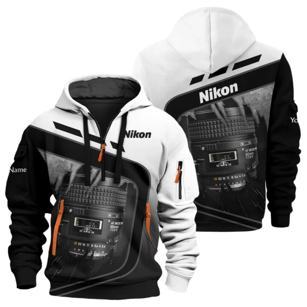 Nikon Special Release Hoodie Half Zip All Over Prints BLPT1225A5NK