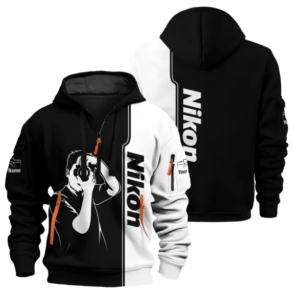 Nikon Special Release Hoodie Half Zip All Over Prints BLPT1225A9NK