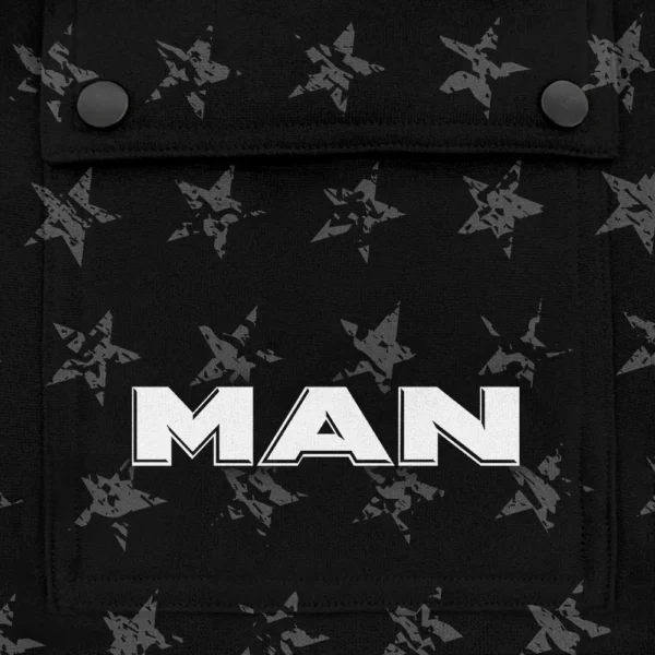 MAN Truck Gift For Truckers Exclusive Logo Hoodie Half Zip BLT11225A2MAN3HZ