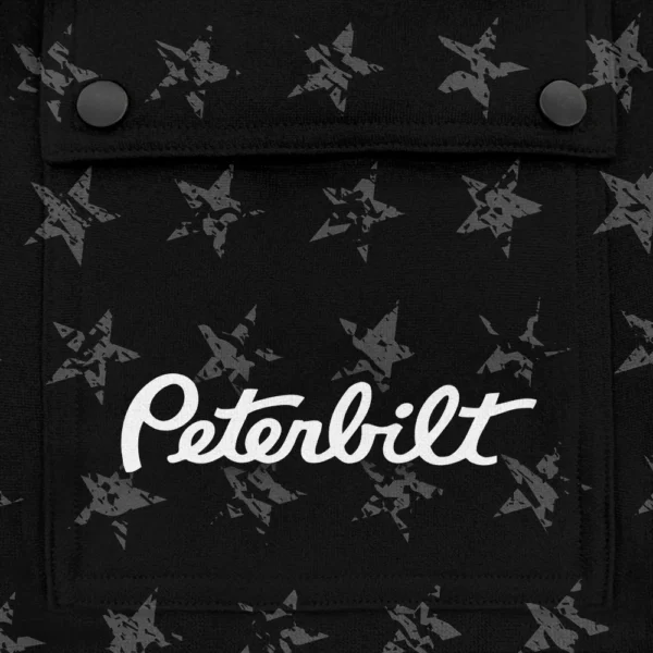 Peterbilt Gift For Truckers Exclusive Logo Hoodie Half Zip BLT11225A2PTB3HZ