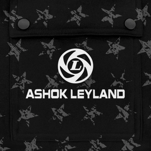 Ashok Leyland Gift For Truckers Exclusive Logo Hoodie Half Zip BLT11225A8AL3HZ