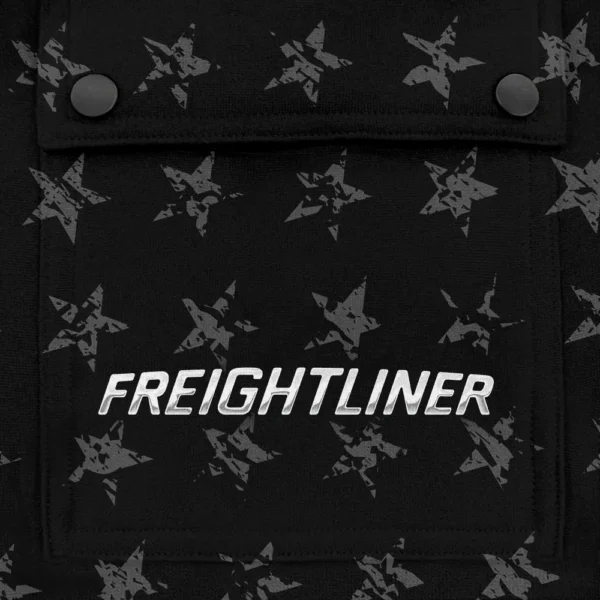 Freightliner Gift For Truckers Exclusive Logo Hoodie Half Zip BLT11225A8FRE3HZ