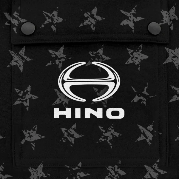 Hino Motors Gift For Truckers Exclusive Logo Hoodie Half Zip BLT11225A8HN3HZ