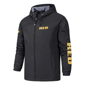 RED Digital Cinema Photography Underwater Camera Exclusive Logo Waterproof Windbreaker Jacket BLPT121124A1REDWWJ