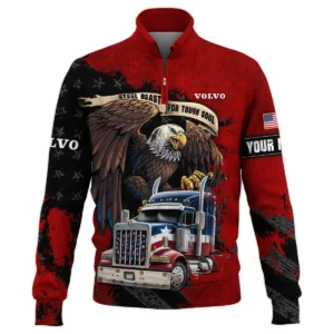 Volvo Trucks Gift For Truckers Quarter-Zip Jacket All Over Prints BLT11225A1VVQTZ