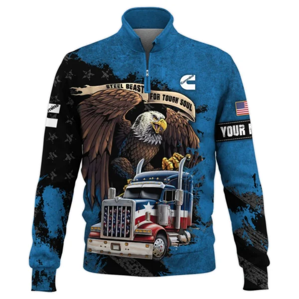Cummins Gift For Truckers Quarter-Zip Jacket All Over Prints BLT11225A3CMQTZ