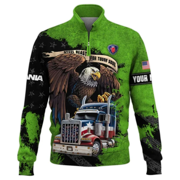 Scania Gift For Truckers Quarter-Zip Jacket All Over Prints BLT11225A4SCAQTZ