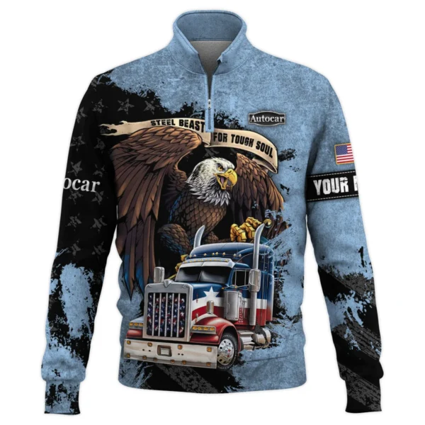 Autocar Trucks Gift For Truckers Quarter-Zip Jacket All Over Prints BLT11225A5ATCQTZ