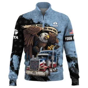 Tata Motors Gift For Truckers Quarter-Zip Jacket All Over Prints BLT11225A5TMQTZ
