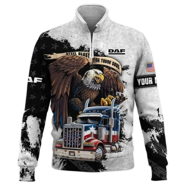 DAF Trucks Gift For Truckers Quarter-Zip Jacket All Over Prints BLT11225A7DAFQTZ
