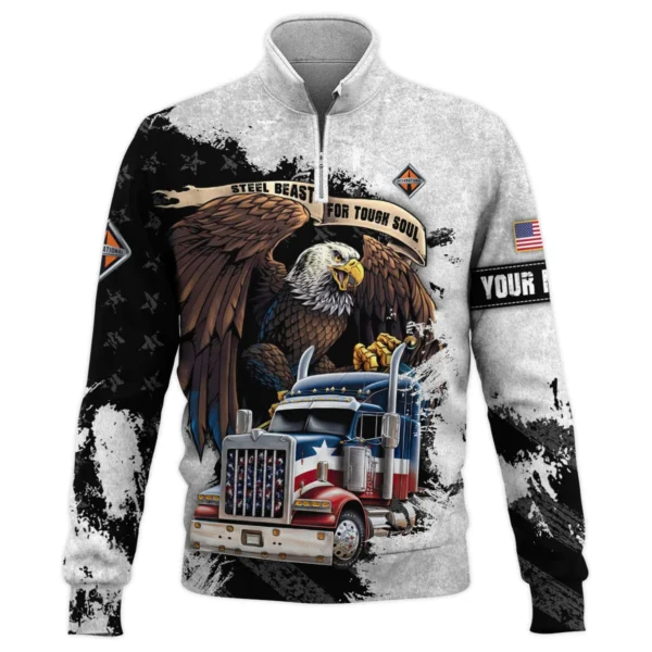 International Trucks Gift For Truckers Quarter-Zip Jacket All Over Prints BLT11225A7ITQTZ