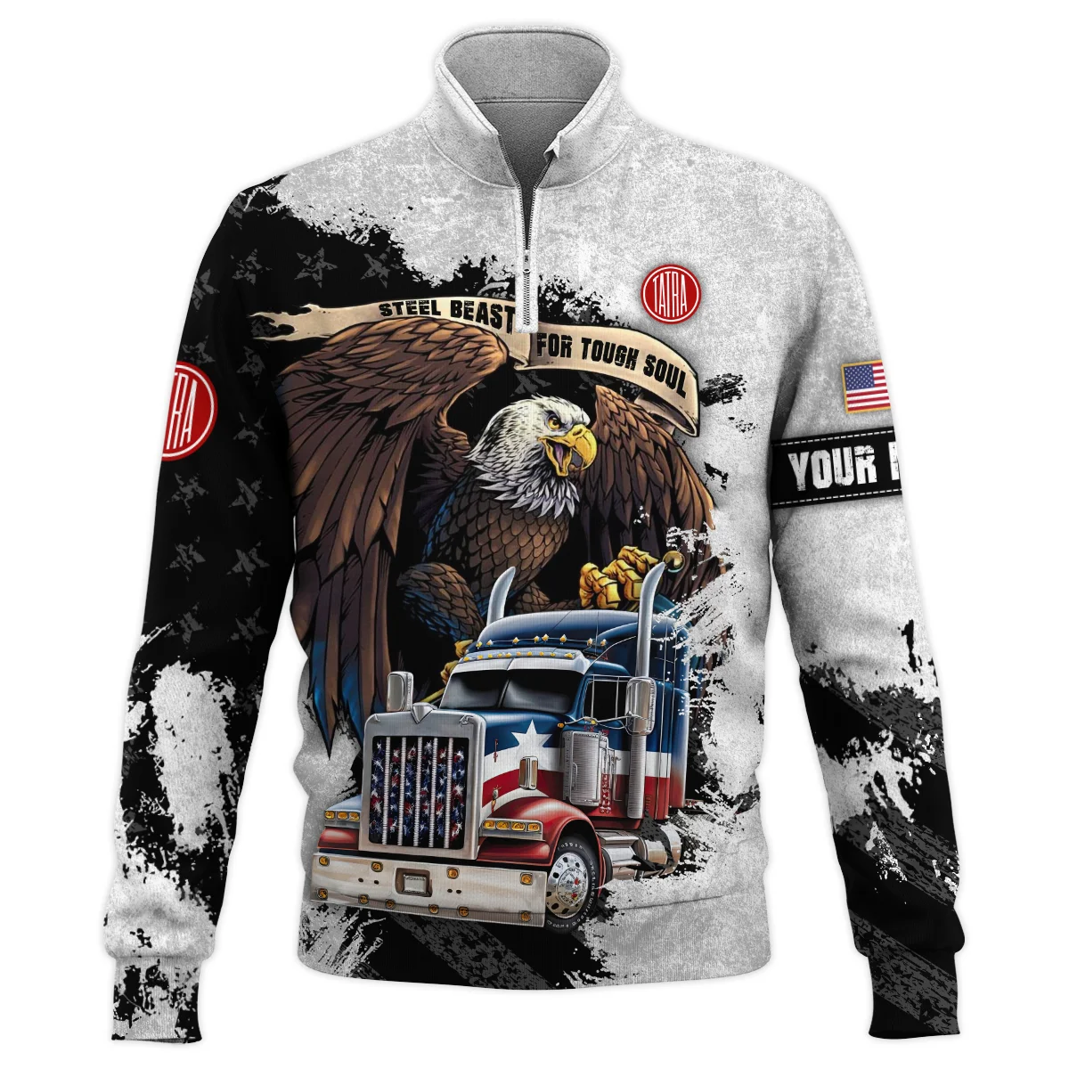Tatra Trucks Gift For Truckers Quarter-Zip Jacket All Over Prints BLT11225A7TTQTZ