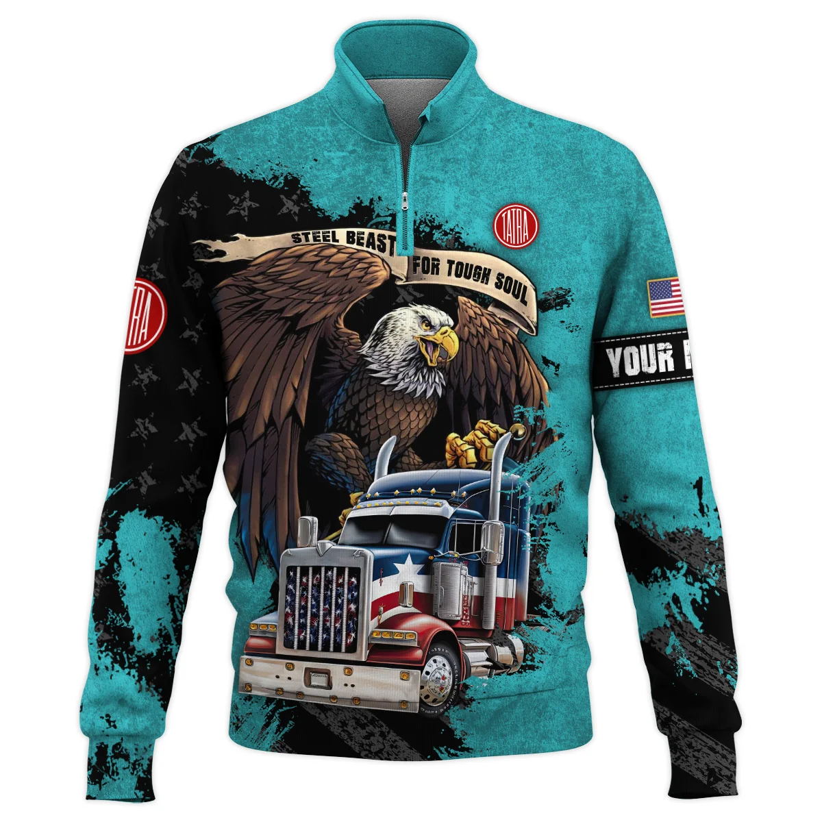 Tatra Trucks Gift For Truckers Quarter-Zip Jacket All Over Prints BLT11225A8TTQTZ
