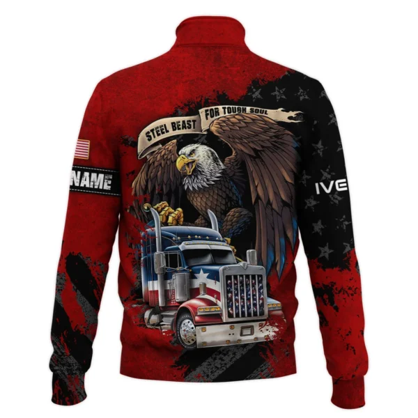 Iveco Gift For Truckers Quarter-Zip Jacket All Over Prints BLT11225A1IVCQTZ
