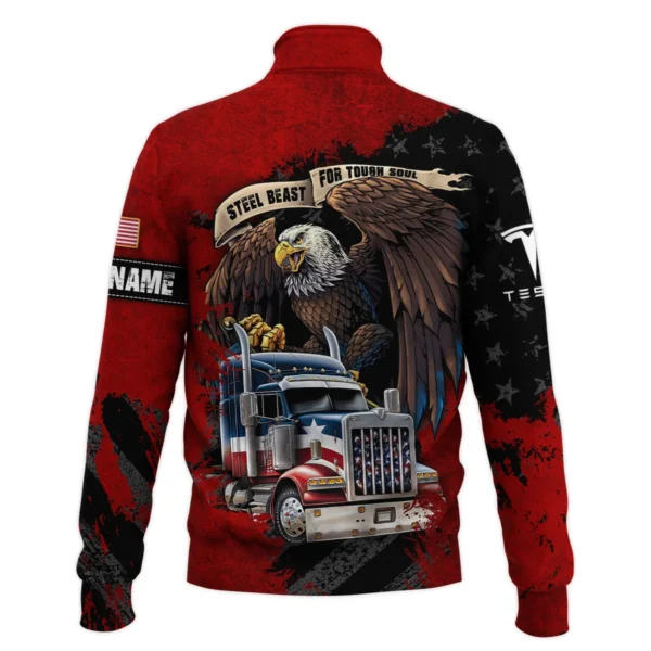 Tesla Semi Gift For Truckers Quarter-Zip Jacket All Over Prints BLT11225A1TESQTZ