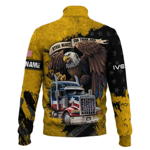 Iveco Gift For Truckers Quarter-Zip Jacket All Over Prints BLT11225A2IVCQTZ
