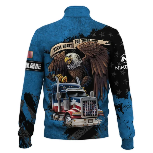 Nikola Gift For Truckers Quarter-Zip Jacket All Over Prints BLT11225A3NKLQTZ