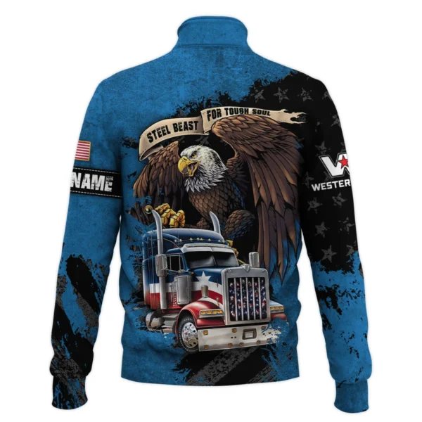 Western Star Gift For Truckers Quarter-Zip Jacket All Over Prints BLT11225A3WSQTZ