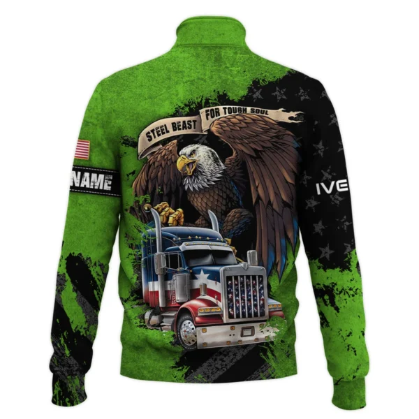 Iveco Gift For Truckers Quarter-Zip Jacket All Over Prints BLT11225A4IVCQTZ