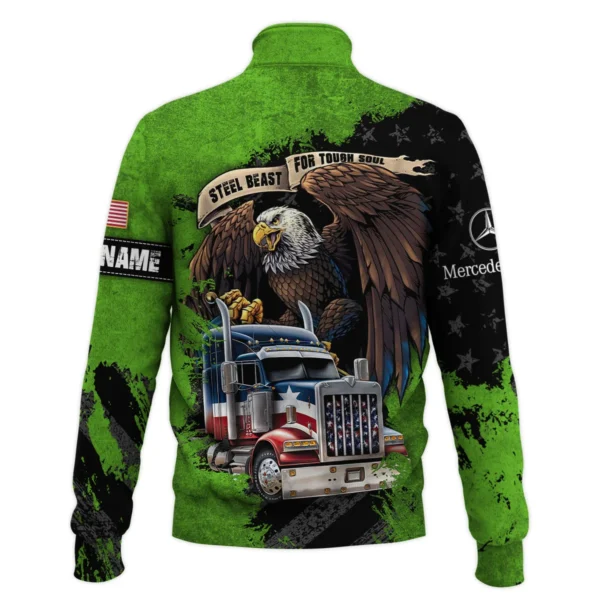 Mercedes-Benz Trucks Gift For Truckers Quarter-Zip Jacket All Over Prints BLT11225A4MBQTZ