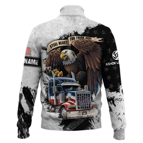 Ashok Leyland Gift For Truckers Quarter-Zip Jacket All Over Prints BLT11225A7ALQTZ
